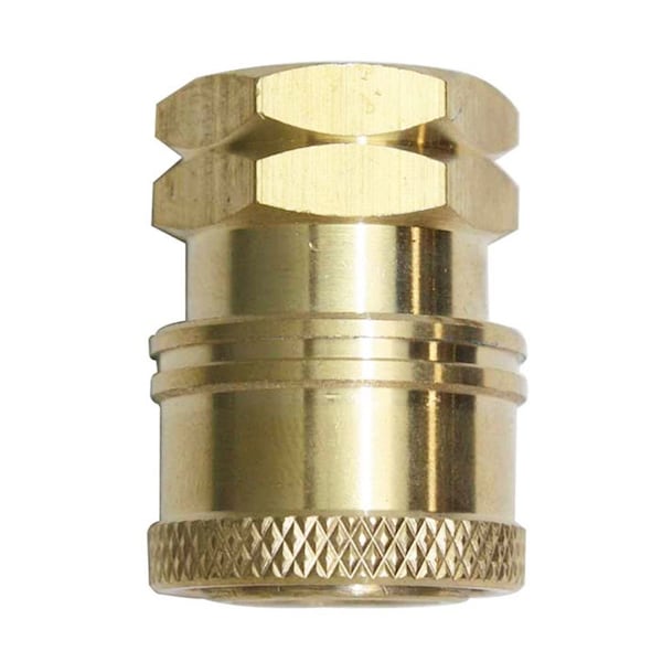 Interstate Pneumatics Pressure Washer 1/4 Inch FNPT Brass Coupler 5200 PSI PW7130 - main
